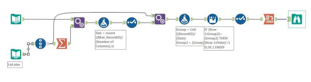 Data Split into different column - Alteryx