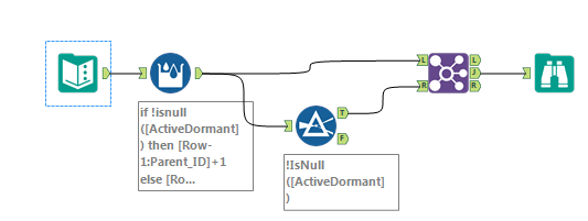Filling in Columns Based on Rows - Alteryx