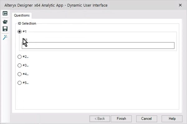 Creating a Dynamic User Interface with drop down box? - Alteryx
