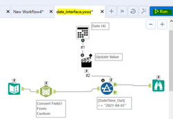 Using Date interface with filter is not working - Alteryx