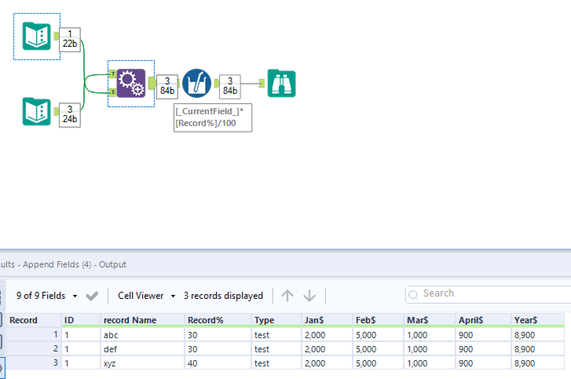 Formula to split data - Alteryx