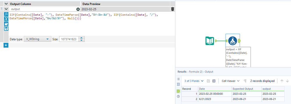 Converting Multiple Date format to one format - Alteryx