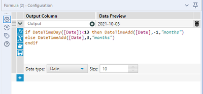 How to add/subtract days and months to from another date. - Alteryx