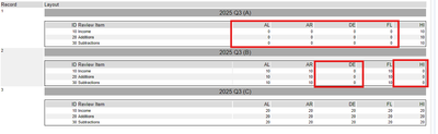 Filtering Columns by Tab using Basic Table and Layout Tools - Alteryx