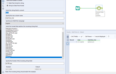 Converting DD MM YYYY String to YYYY-MM-DD Date - Alteryx
