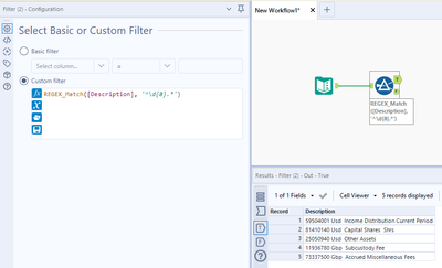 Filter rows containing a string of numeric characters of specific ...