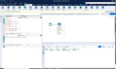 Converting string to Date and time - Alteryx