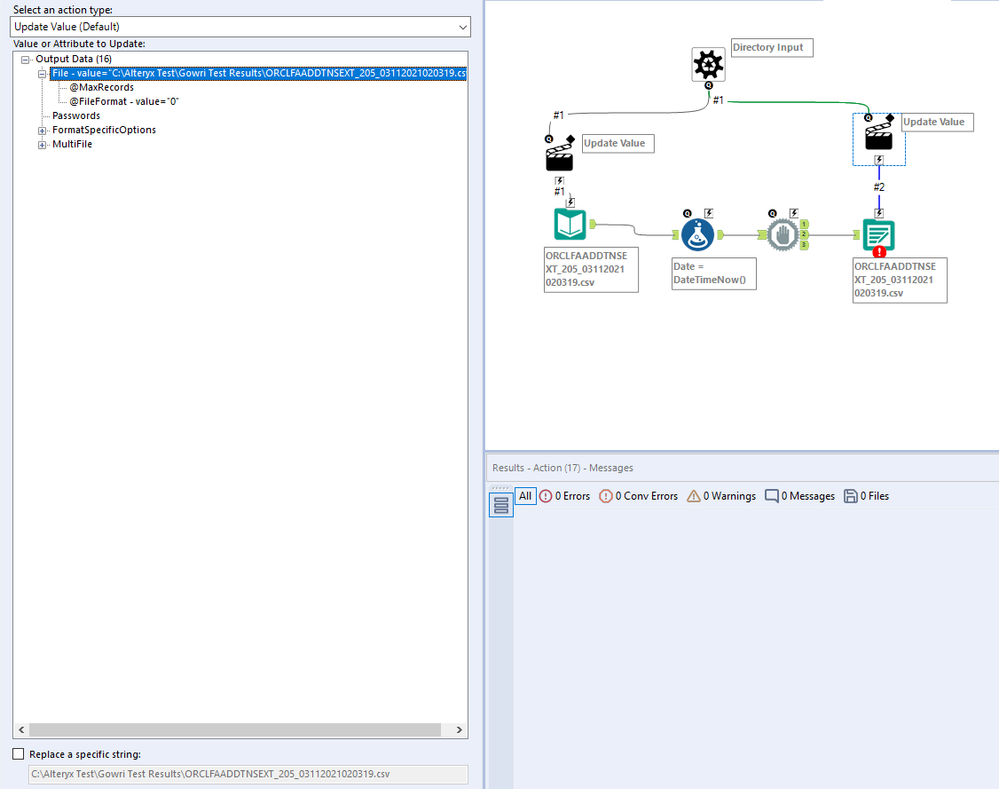 Adding a date column to multiple files - Alteryx