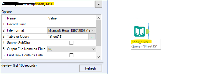 Input tool issue - Alteryx