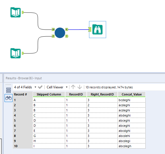 Find join between tables where at least x number of fields match - Alteryx