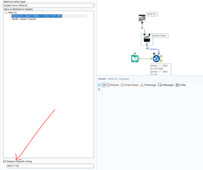 Interface tool: Input date to change filter? - Alteryx