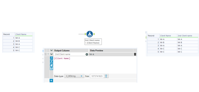 Replicating Column data from one to another - Alteryx