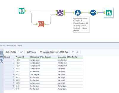 Calculation value based on multiple conditions - Alteryx