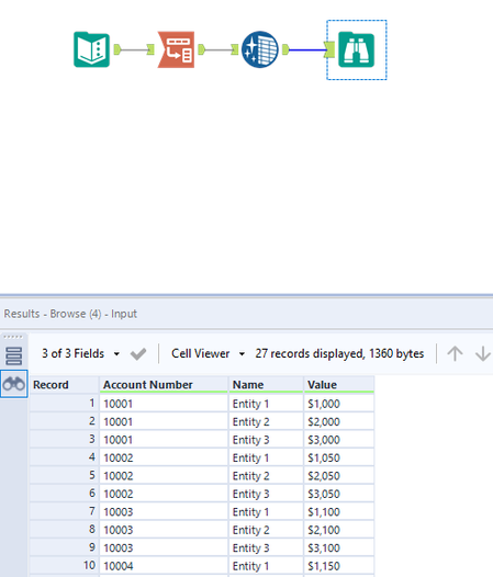 Need Help - Rows to Stacked Columns - Alteryx