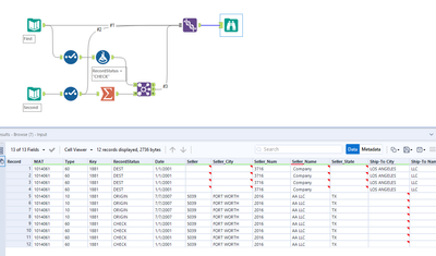 Join different sets of data - Alteryx