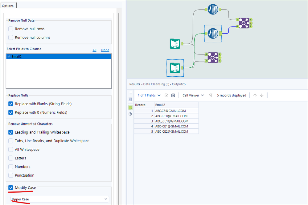 Join Tool Outputting Zero Results - Alteryx