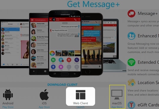Verizon's Ad Saying The App is Compatible with Mac OS