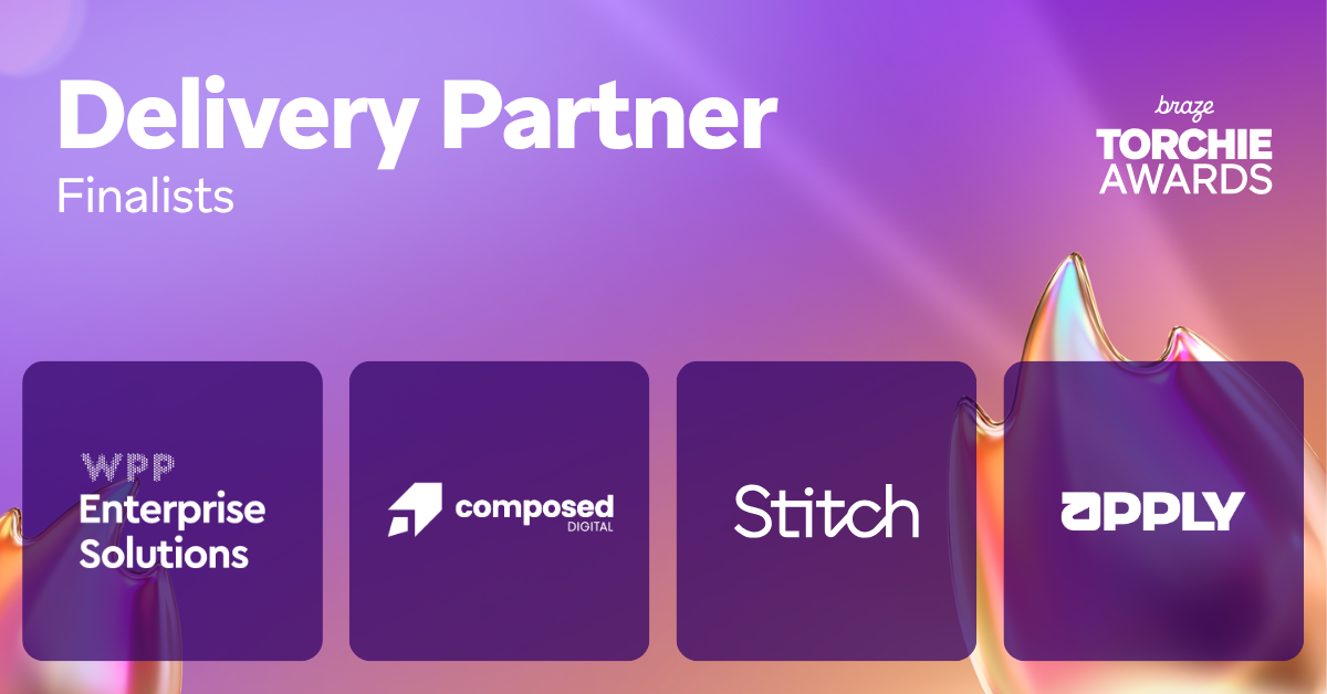 Deliver Partner of the Year Finalists BrazeTorchie Awards