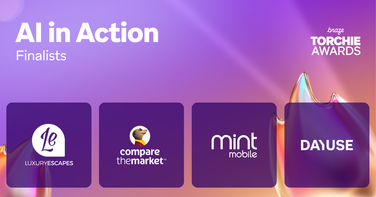 AI in Action Finalists Braze Torchie Awards