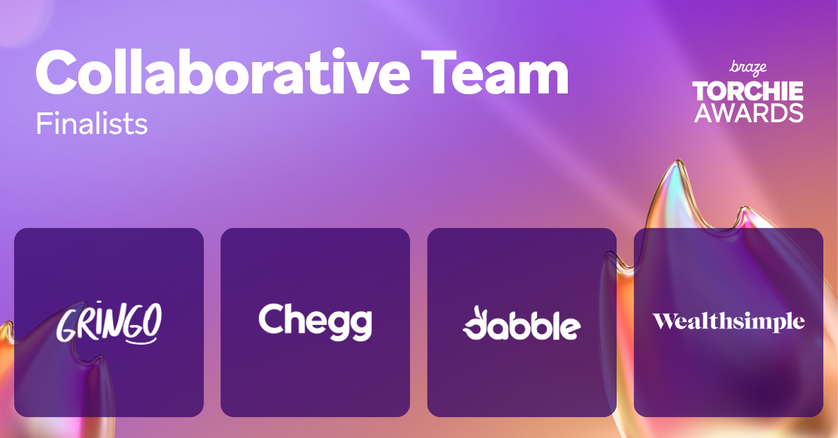 Collaborative Team Finalists Braze Torchie Awards