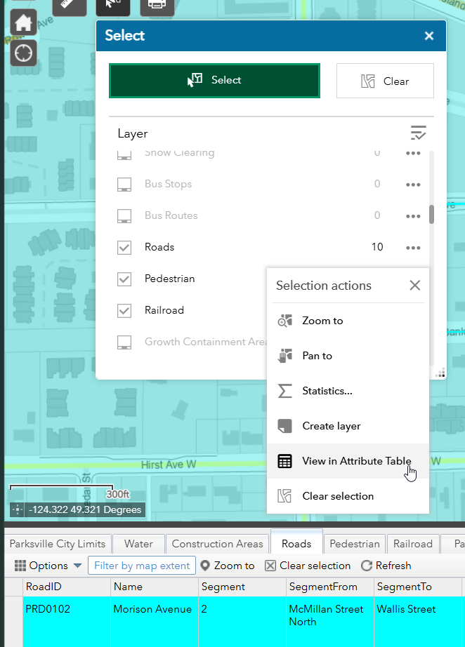 Automatically expand the table when “View in table” is selected in ...