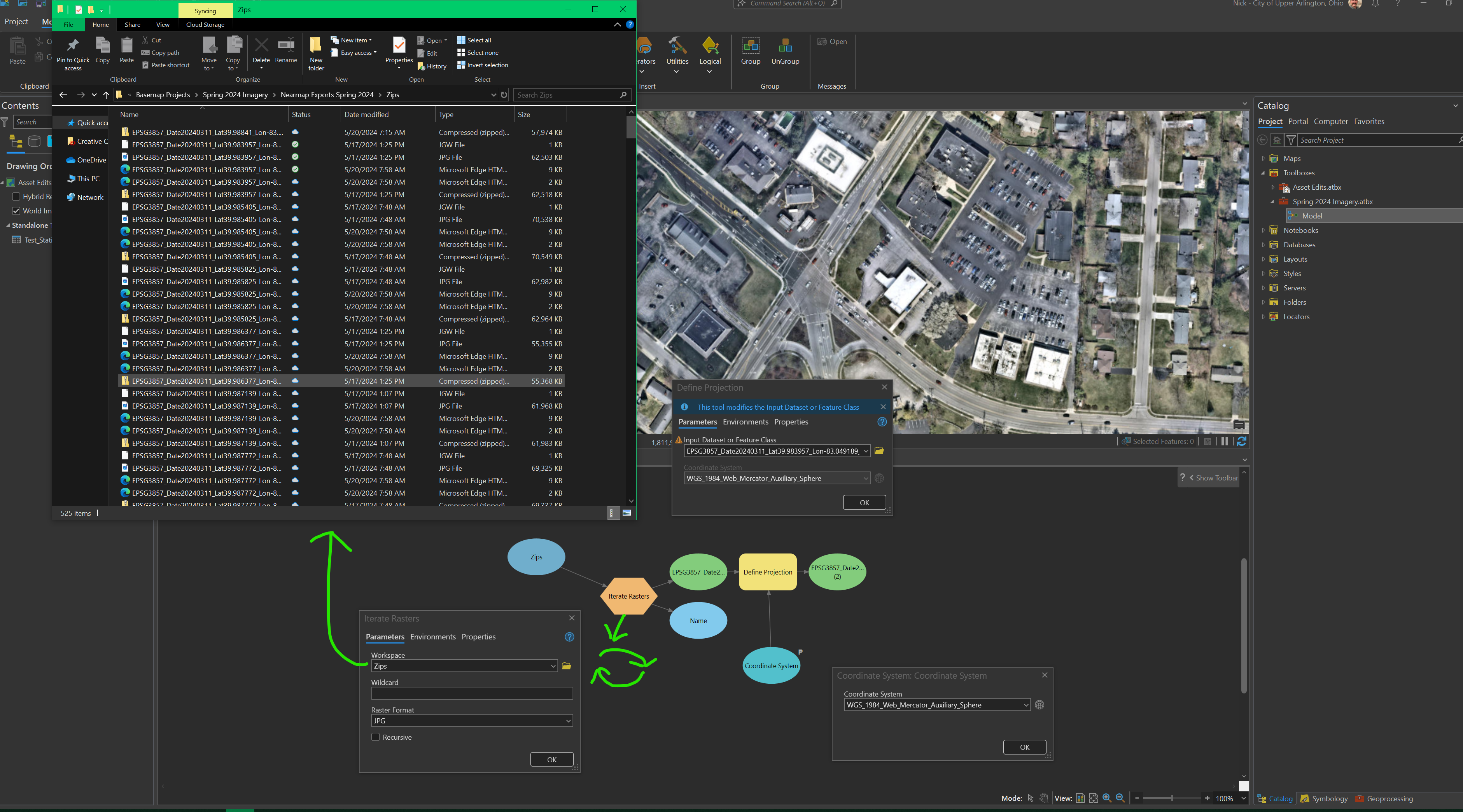 Automating Raster Projecting in Bulk.png Automating Raster Projecting in Bulk.png