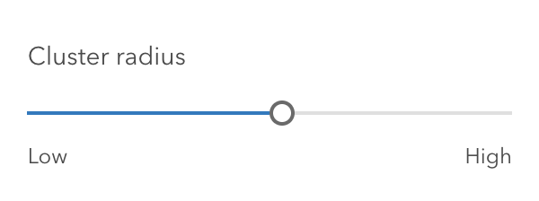 Cluster Radius Slider.png Cluster Radius Slider.png