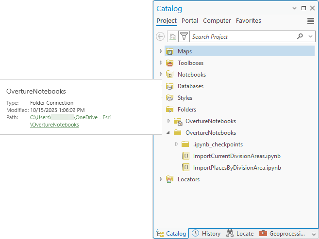 Notebooks on OneDrive