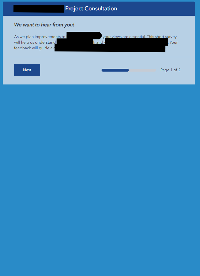 Web survey Screen.png Web survey Screen.png