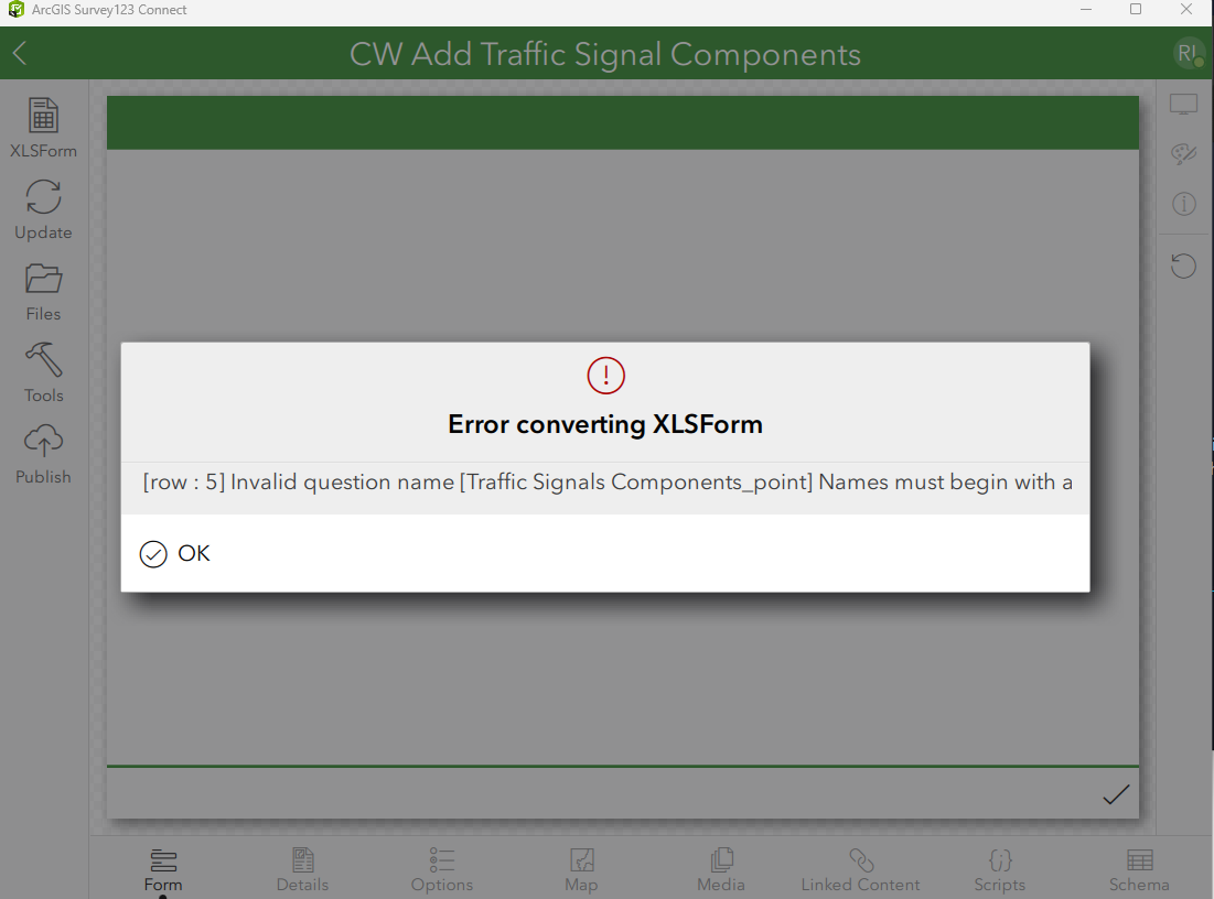 Cityworks Survey Error Message.png Cityworks Survey Error Message.png