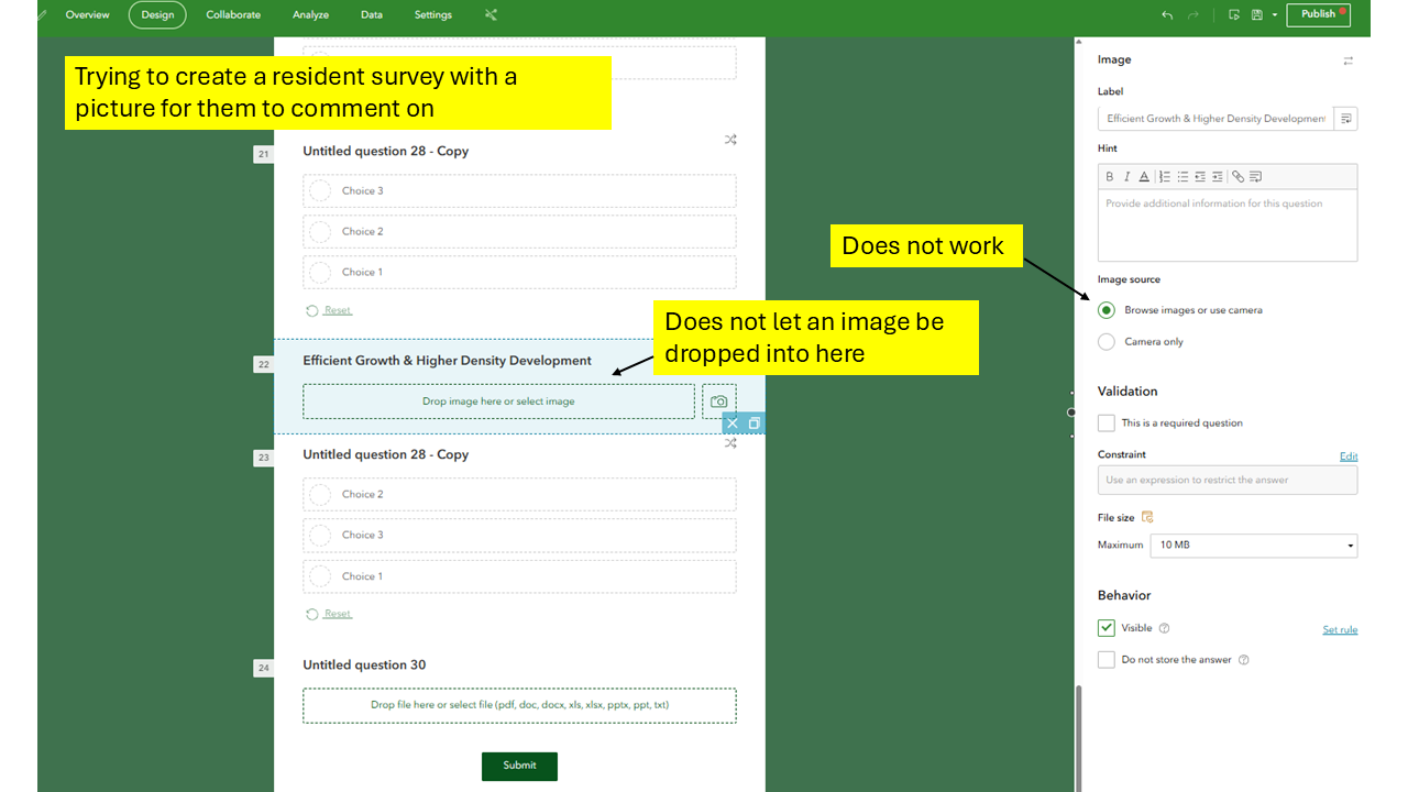 Screenshot ArcGIS Survey123 Image Question.png Screenshot ArcGIS Survey123 Image Question.png