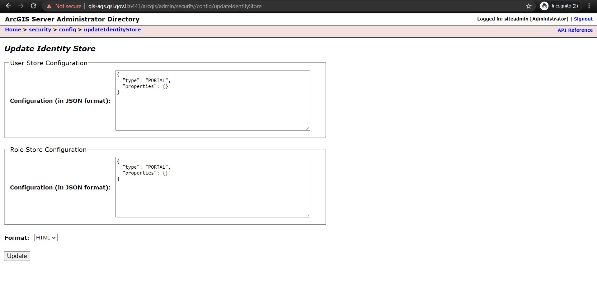 ArcGIS admin updateIdentityStore.jpg ArcGIS admin updateIdentityStore.jpg