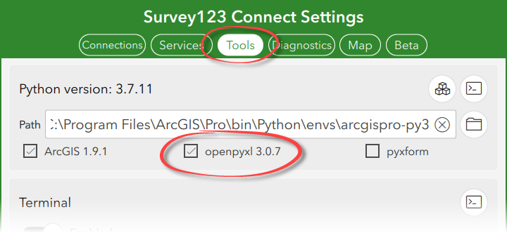 Connect-Python-settings.png Connect-Python-settings.png