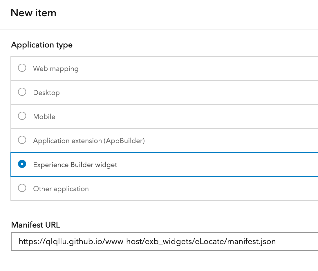 Choose Experience Builder widget type.png Choose Experience Builder widget type.png