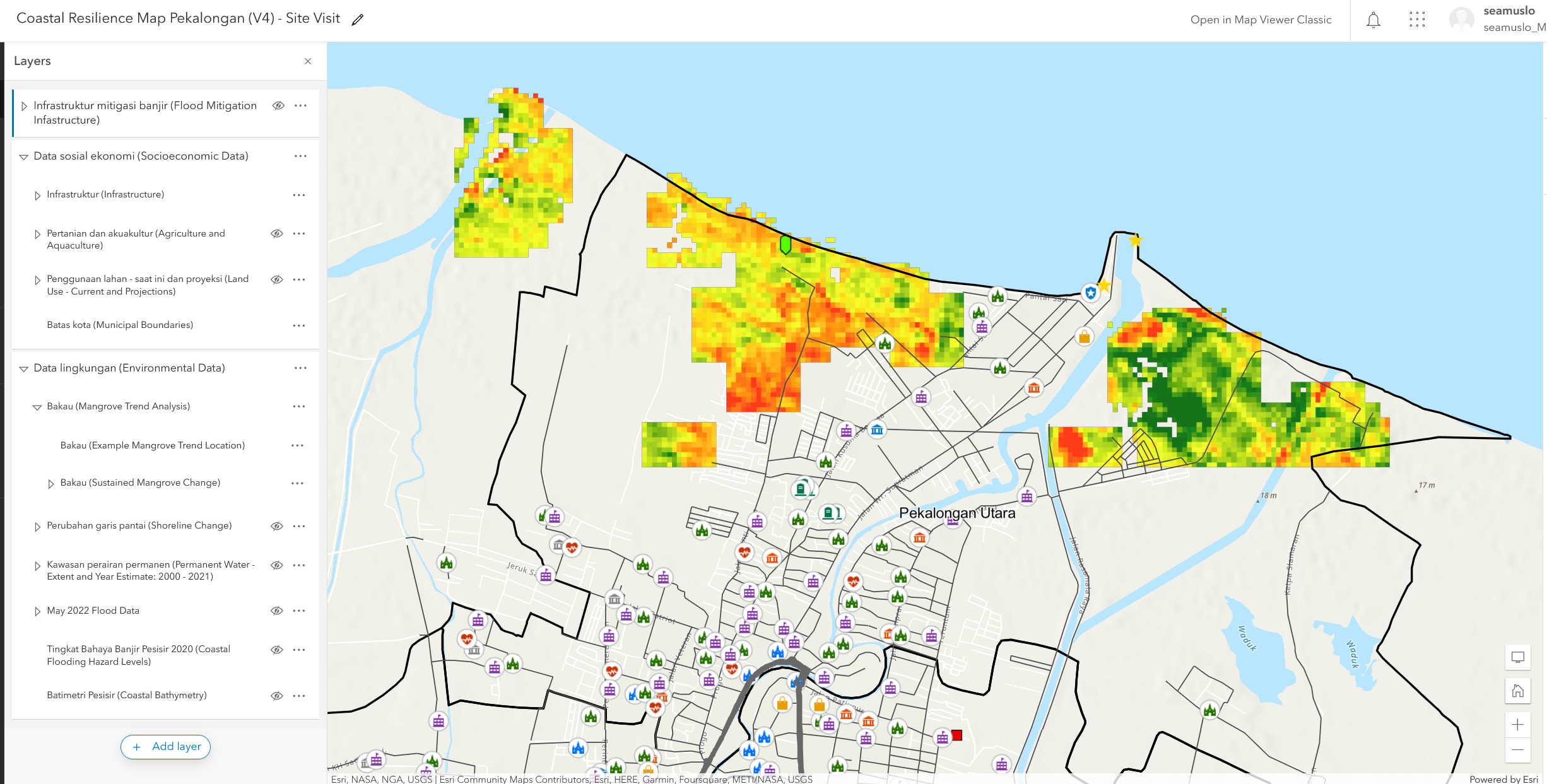 map loading fine in ArcGIS online.PNG map loading fine in ArcGIS online.PNG