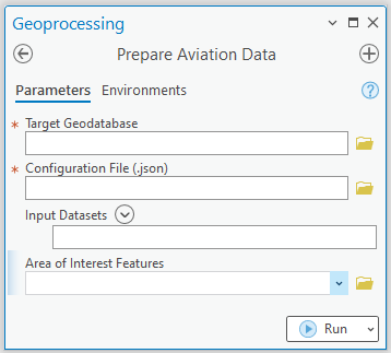 Prepare Aviation Data tool.png Prepare Aviation Data tool.png