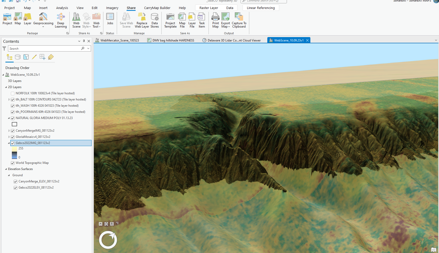 #1 ArcGIS Elevated Terrain.png #1 ArcGIS Elevated Terrain.png