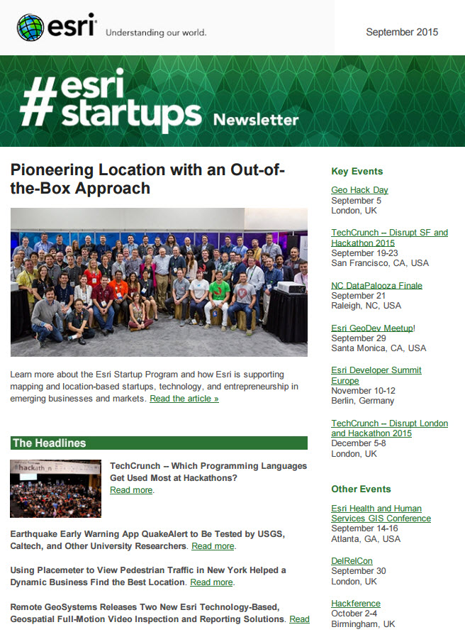 EsriStartups_Newsletter_Sept2015.jpg