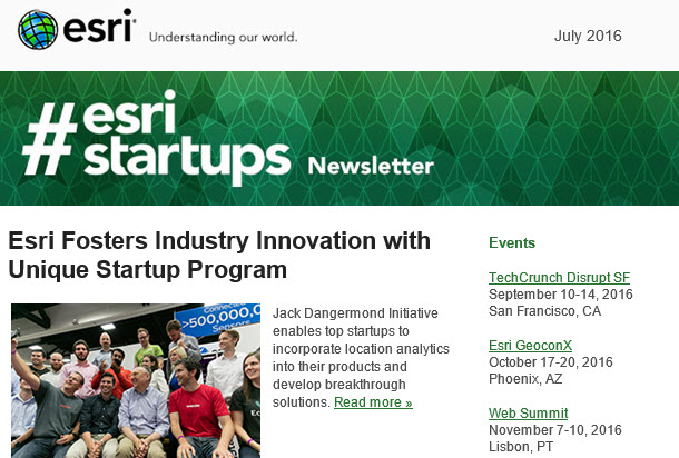 EsriStartups_Newsletter_July2016.jpg