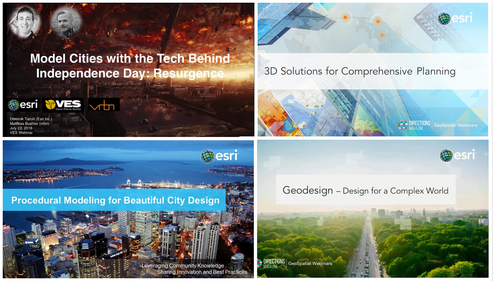 CityEngine 3D 3D GIS Webinar Webinars