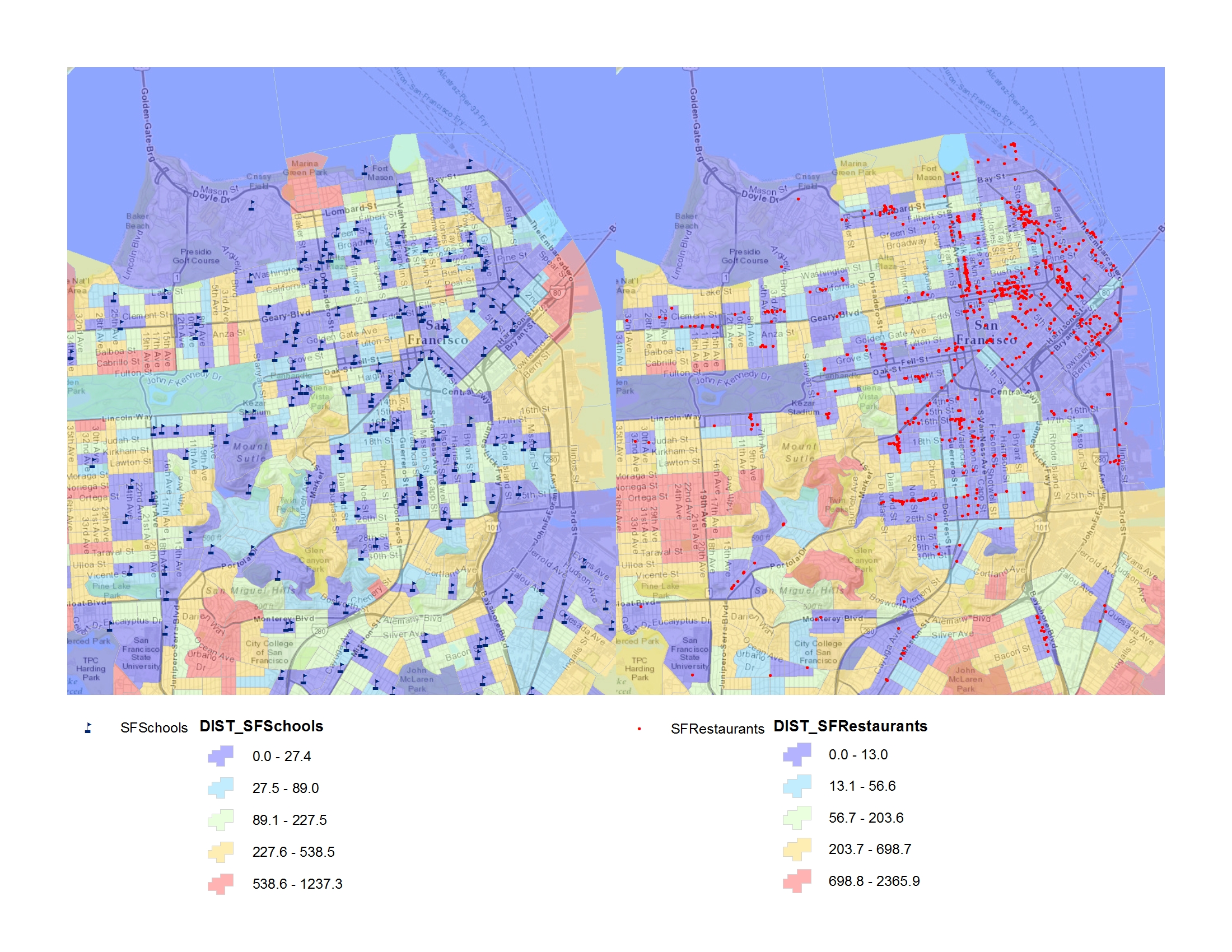 Example output from the Test Map Document.