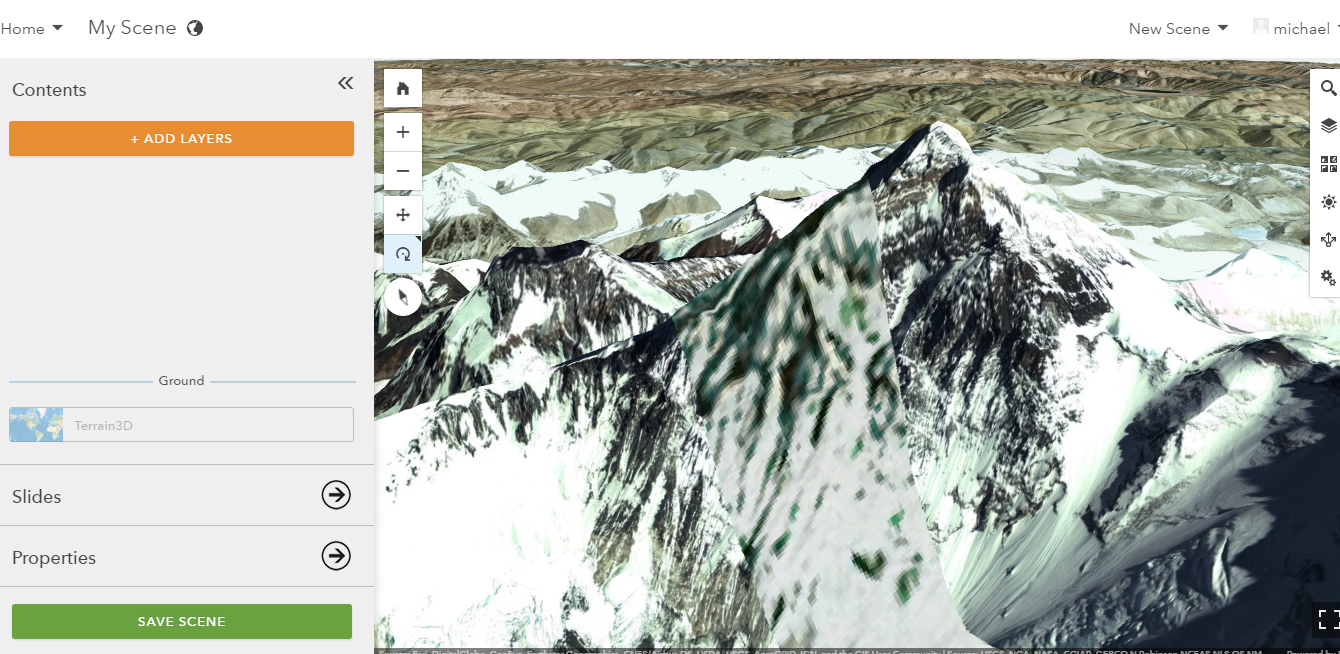 nasty fragment of tile on mt everest