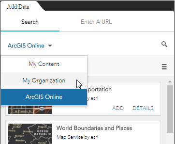 Add Data Widget