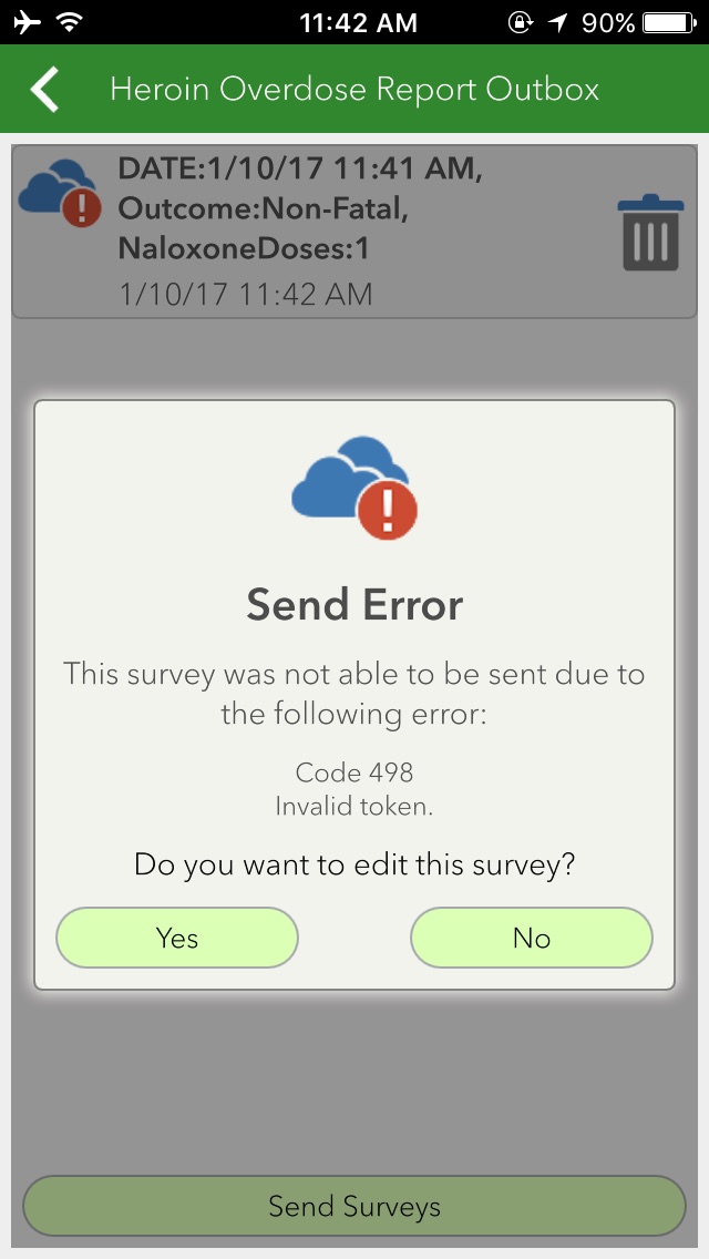 token error