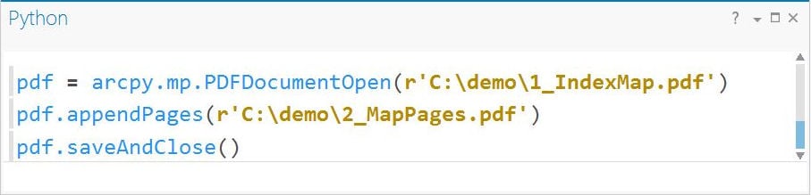 Python code snippet to append PDF files