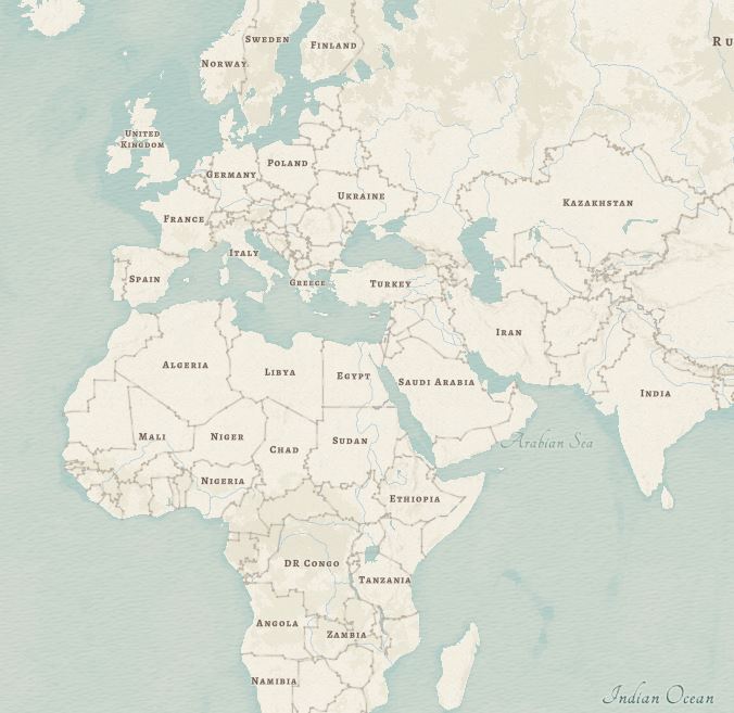 Modern Antique Basemap