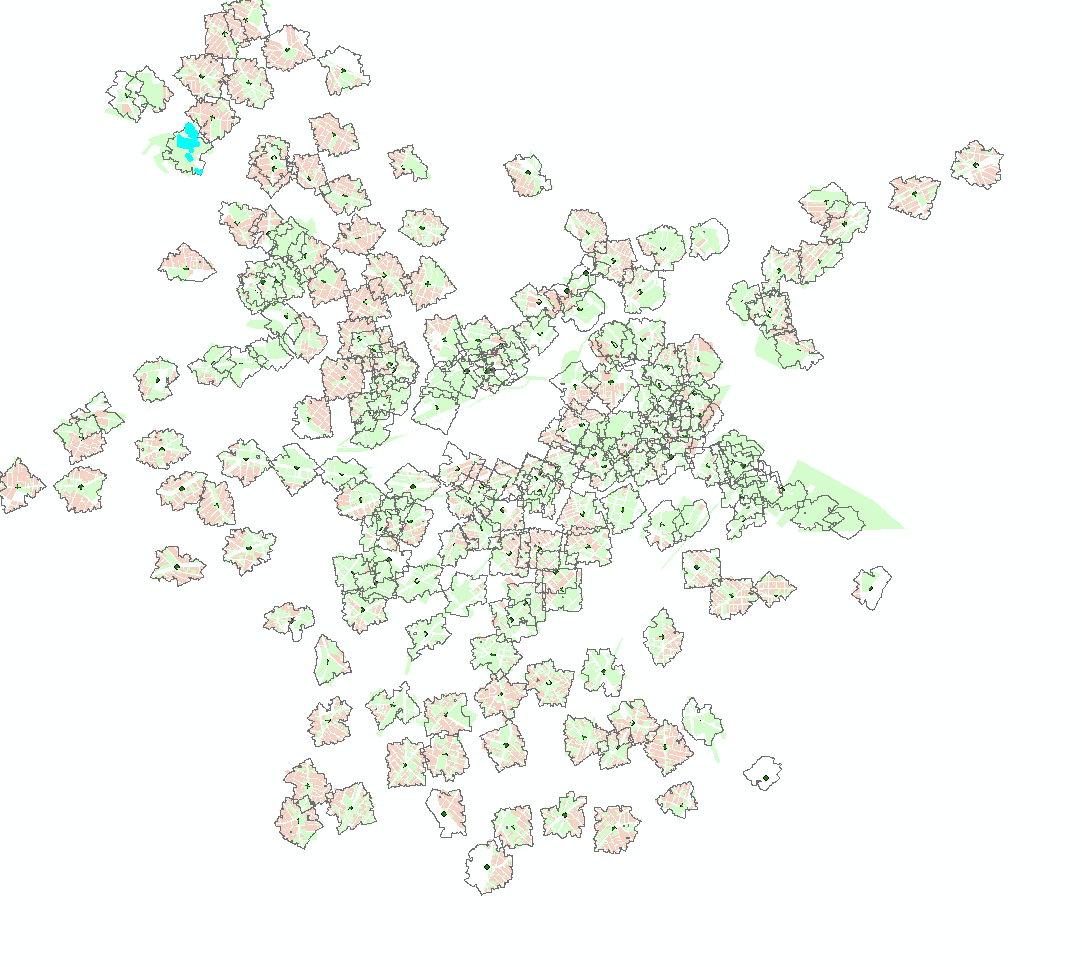 This is an example of the selection that I want to iterate through