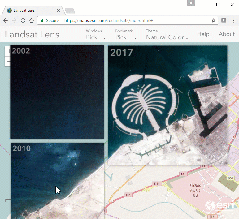 Landsat Lens