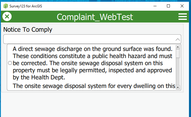 Survey123 on Desktop (wordwrapped)