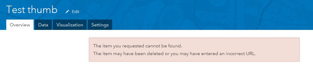 Error seen when trying to display a thumbnail for an item that has been added via the Python API